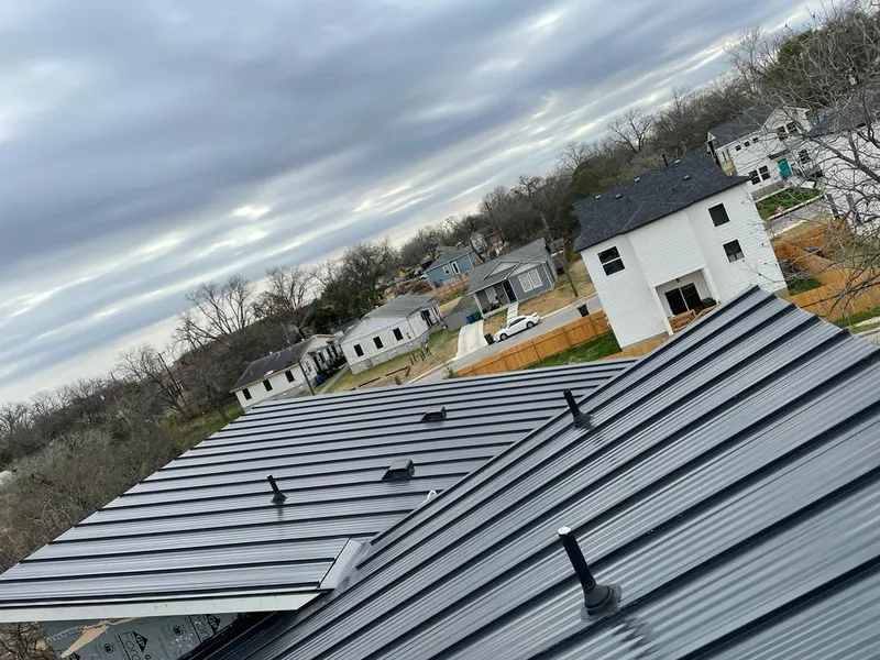 Standing seam metal roof panels with vents for Skylight Repair in Rib Mountain